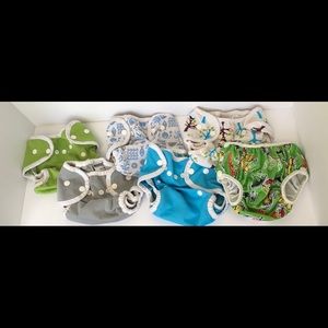 Cloth diapers Thirsties Bumkins reusable